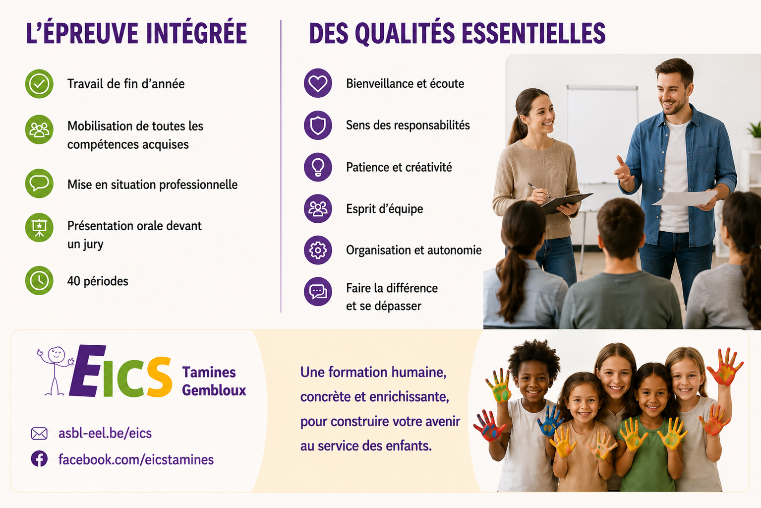 Tamines - Auxiliaire de l'enfance