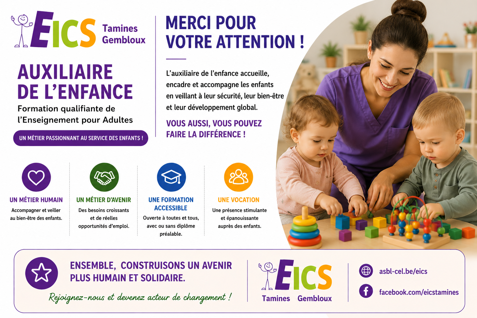 Tamines - Auxiliaire de l'enfance