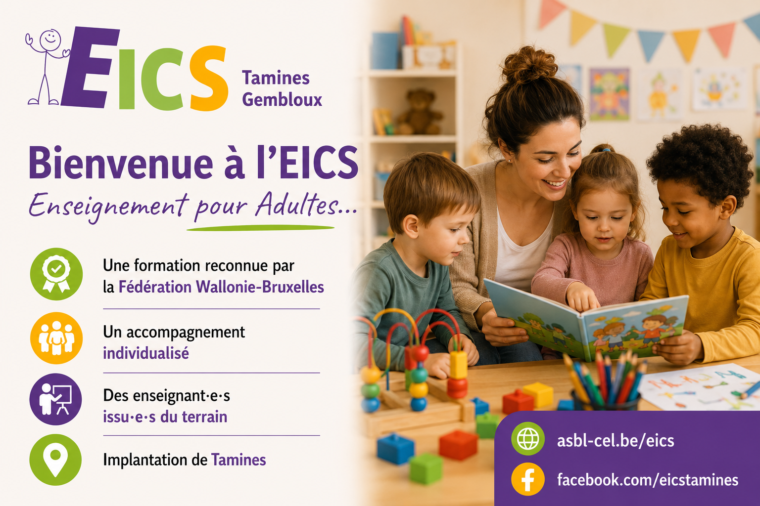 Tamines - Auxiliaire de l'enfance