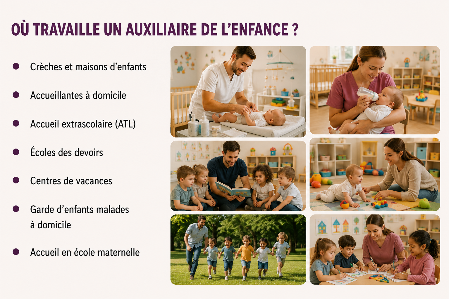 Tamines - Auxiliaire de l'enfance