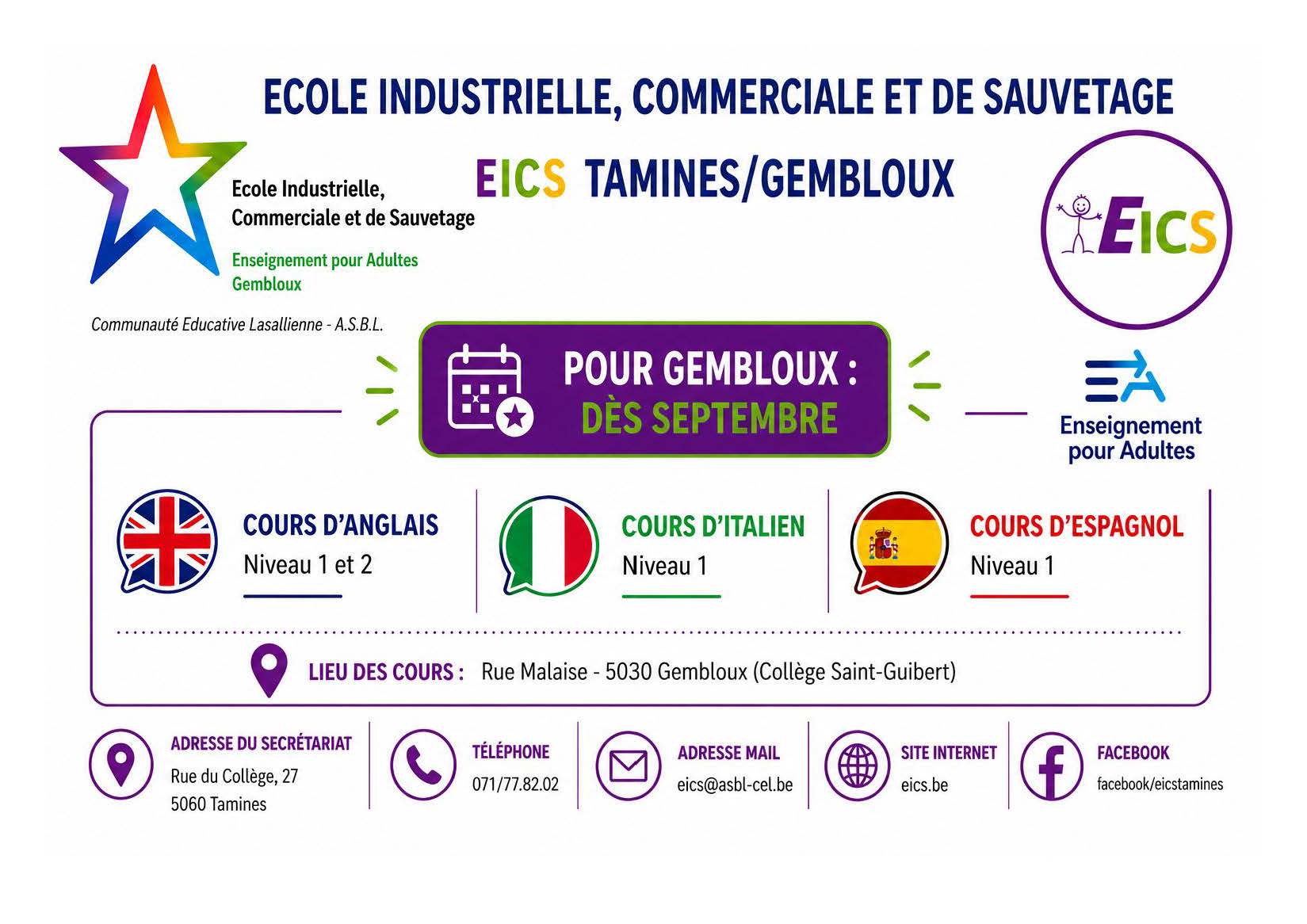 Langues septembre Gembloux